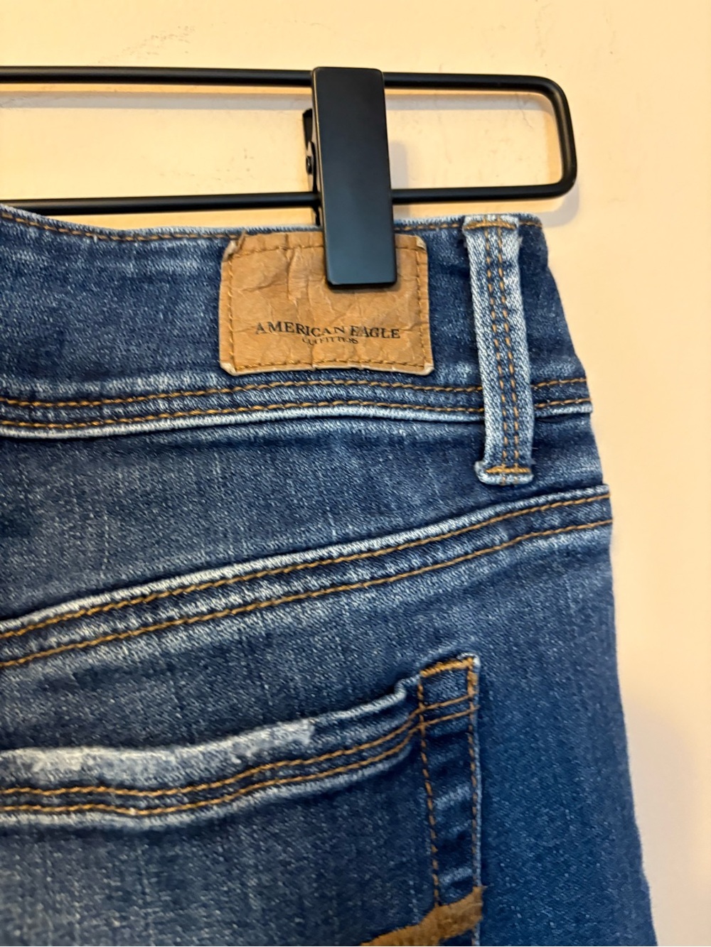 American Eagle Outfitters Dark Blue Bootcut Jeans - Picture 8 of 10